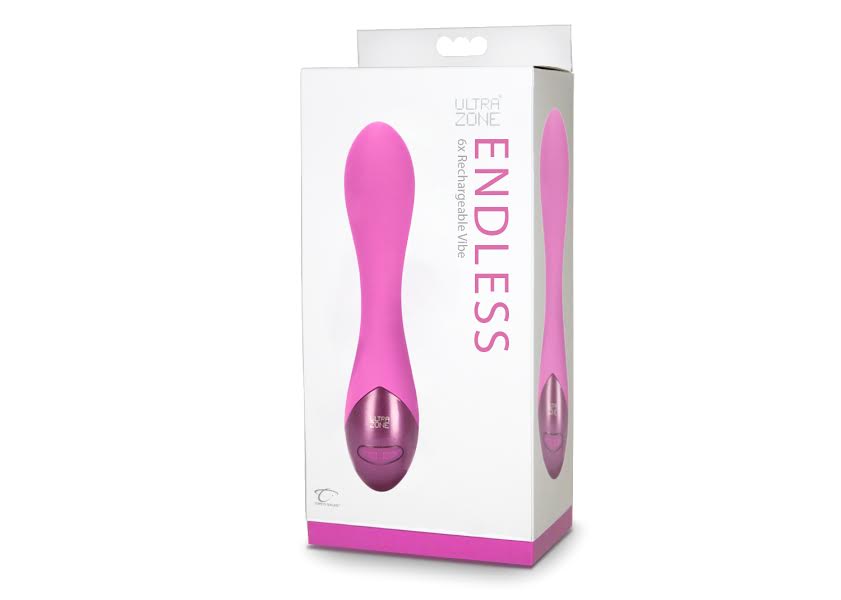 ULTRAZONE ENDLESS 6X RECHARGEABLE VIBE PINK (WD)