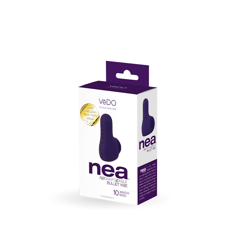 VEDO NEA RECHARGEABLE FINGER VIBE DEEP PURPLE - Click Image to Close