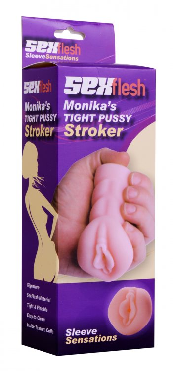 SEXFLESH MONIKAS TIGHT PUSSY MINI STROKER - Click Image to Close