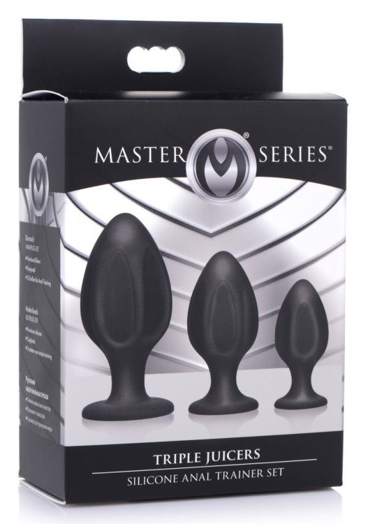 MASTER SERIES TRIPLE JUICERS ANAL TRAINER SET - Click Image to Close