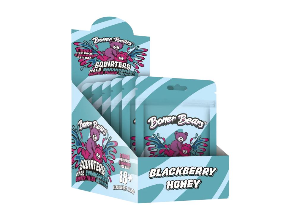 BONER BEAR MALE ENHANCEMENT SQUIRTERS 12PC