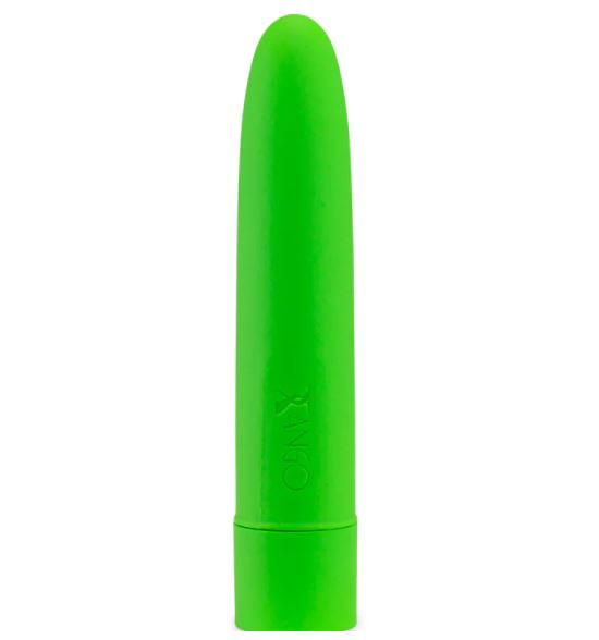 BLOOMERS CARNATION VIBRATOR 5IN GREEN