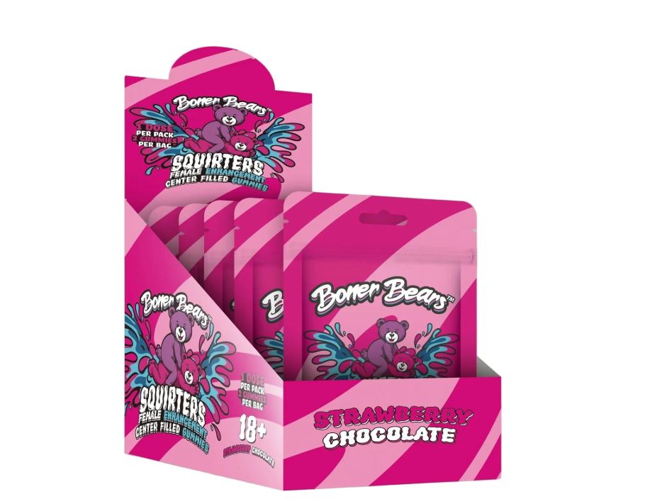 BONER BEAR FEMALE ENHANCEMENT SQUIRTERS 12PC
