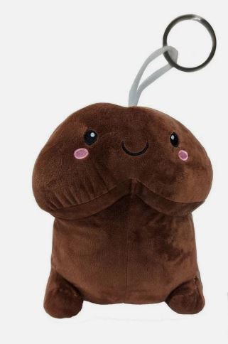 SHORT PENIS STUFFY 4 BROWN "