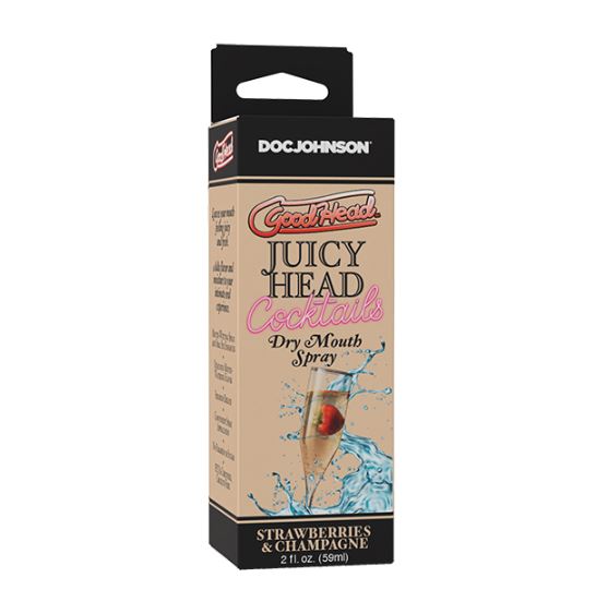 GOODHEAD JUICY HEAD COCKTAILS SPRAY STRAWB & CHAMPAGNE 2oz