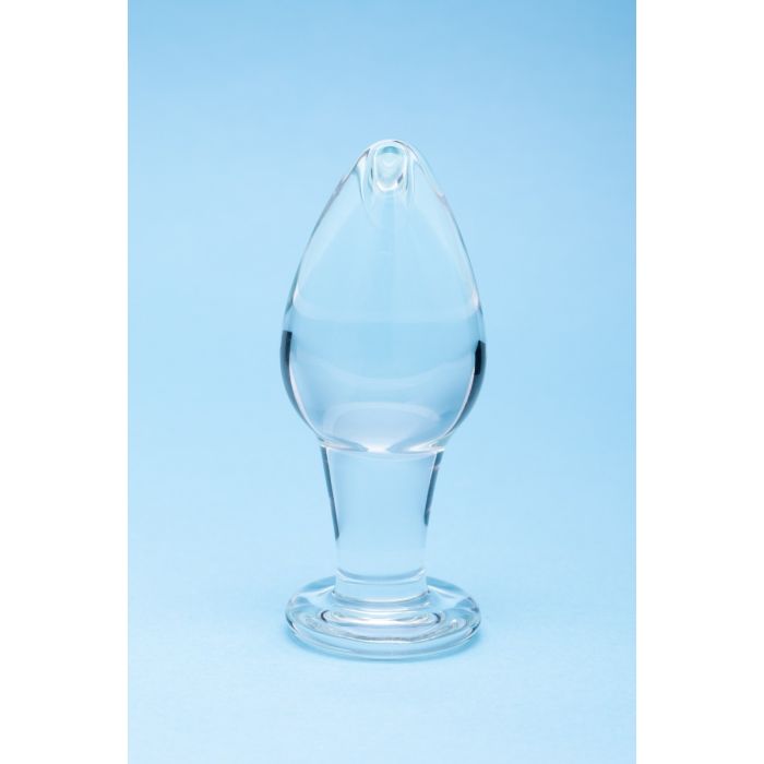 CLARITY GLASS DILDO UTOPIAN BUD