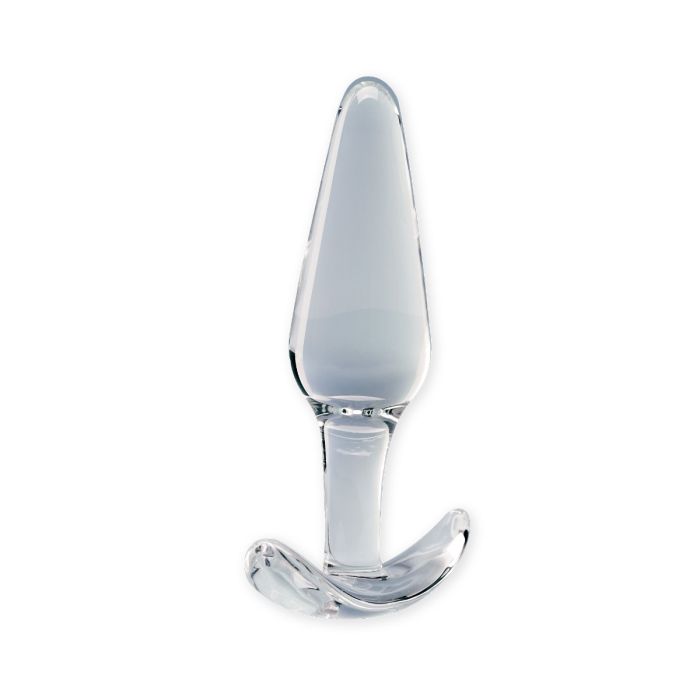 CLARITY GLASS DILDO UTOPIAN FLORET
