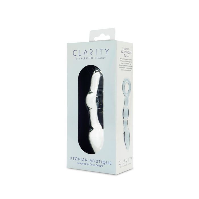 CLARITY GLASS DILDO UTOPIAN MYSTIQUE