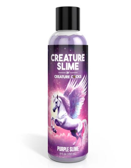 CREATURE COCKS CREATURE SLIME WATER BASED PURPLE SLIME LUBE 8OZ