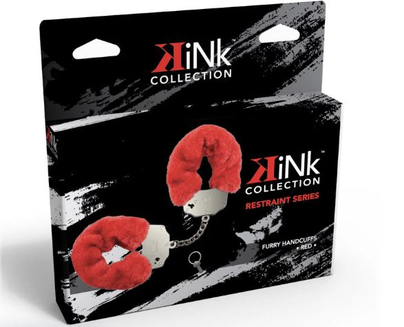 KINK COLLECTION FURRY HANDCUFF RED