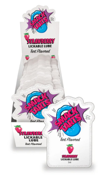 SMACK LICKABLE MASSAGE OIL 36 PC DISPLAY STRAWBERRY