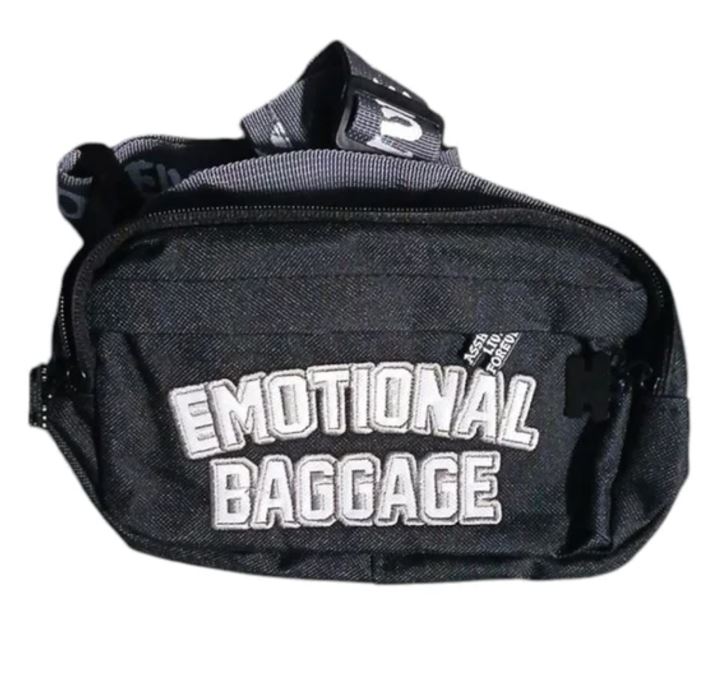 ASSHOLES LIVE FOREVER EMOTION BAGGAGE FANNY PACK