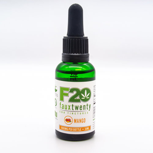 (WD) FAUX 20 MANGO CBD 1000MG TINCTURE 30 ML BOTTLE