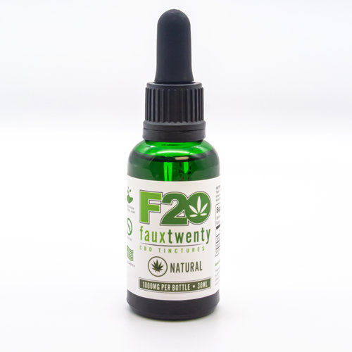 (WD) FAUX 20 NATURAL CBD 1000M TINCTURE 30 ML BOTTLE