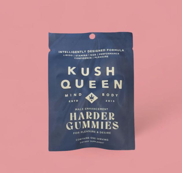 KUSH QUEEN HARDER GUMMIES MALE ENHANCEMENT 12PC DISPLAY