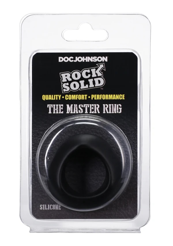 ROCK SOLID MASTER RING BLACK - Click Image to Close