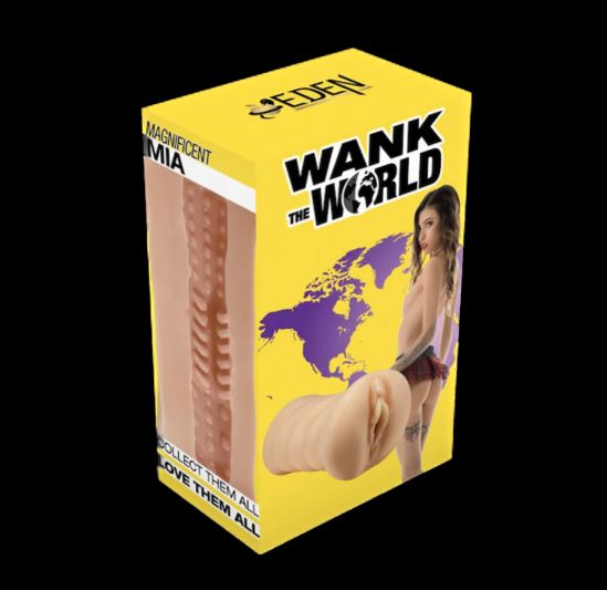 WANK THE WORLD MAGNIFICENT MIA MASTURBATOR