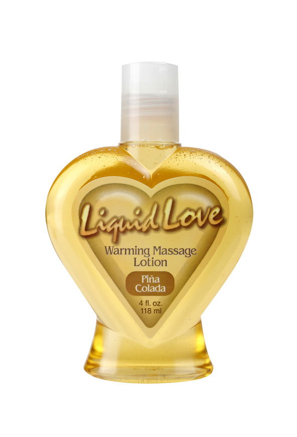 LIQUID LOVE WARMING MASSAGE LOTION PINA COLADA