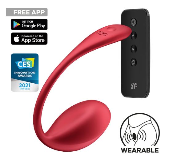 SATISFYER SHINY PETAL RED (NET)