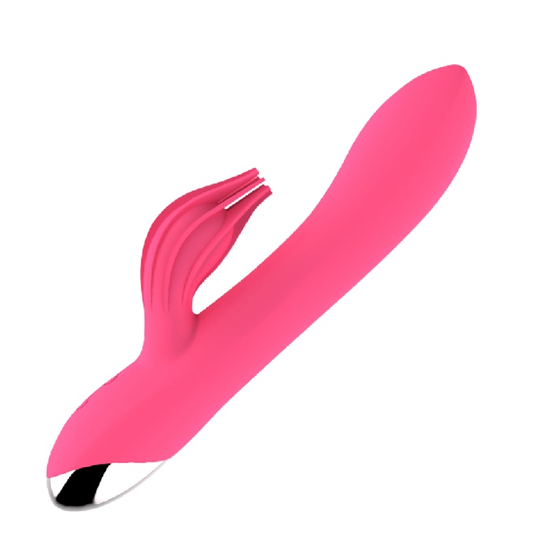 WHITE QUEEN TICKLER RABBIT VIBE PINK