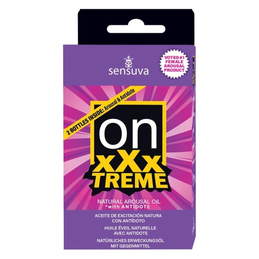 ON XXXTREME AROUSAL OIL 0.17 FL OZ WITH ANTIDOTE OIL