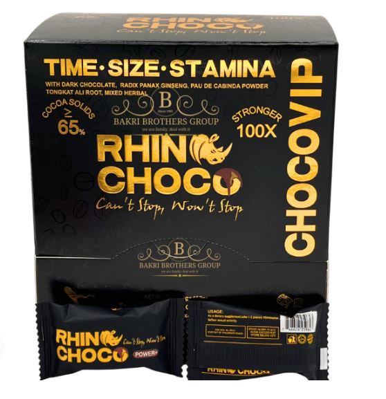 RHINO CHOCO 48PC DISPLAY (NET)