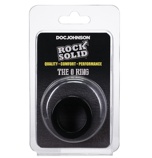 ROCK SOLID O RING BLACK