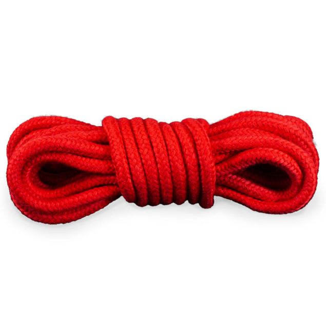 KINK CURIOUS BONDAGE ROPE RED