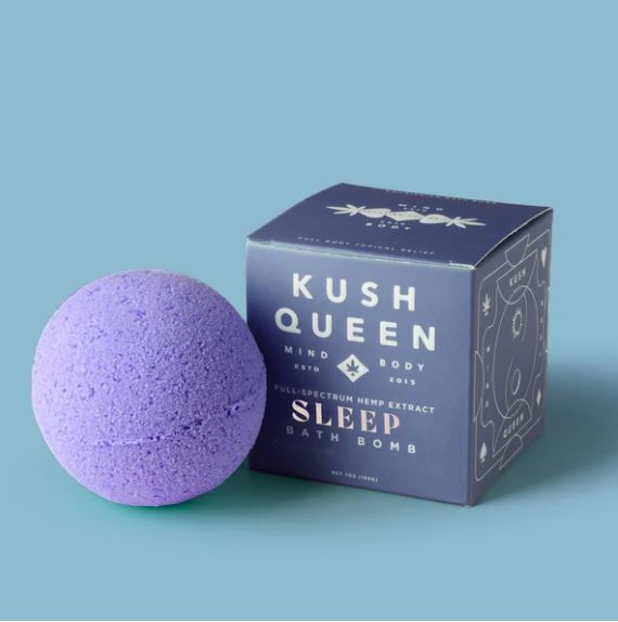 KUSH QUEEN BATH BOMB SLEEP 250MG