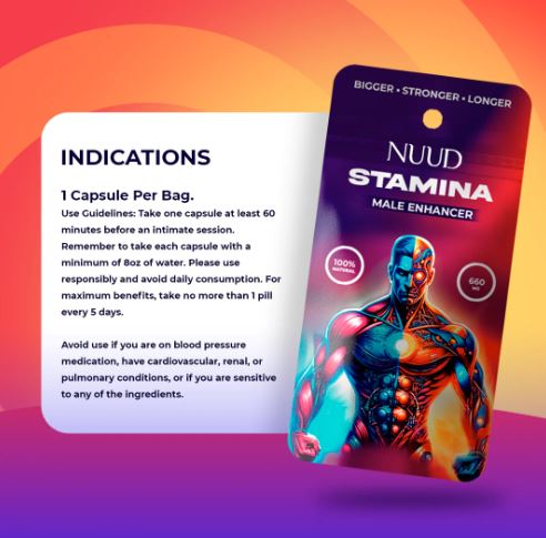 STAMINA APHRODISIAC CAPSULES MALE