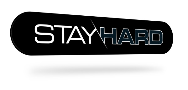 BLUSH STAY HARD SIGN
