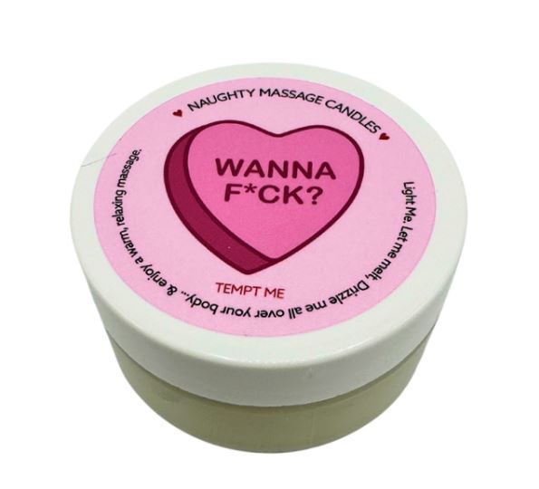 NNCANDLE VDAY WANNA F*CK