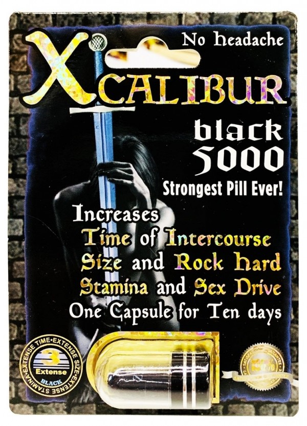 XCALIBUR BLACK 5000 24PC DISPLAY (NET) - Click Image to Close